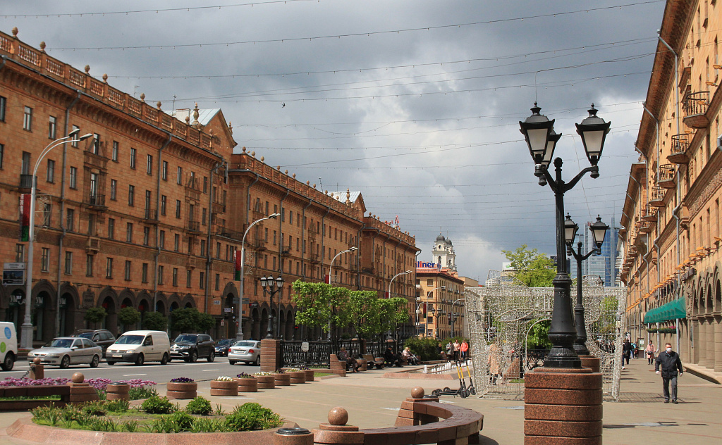 Минск. Центральные улицы города